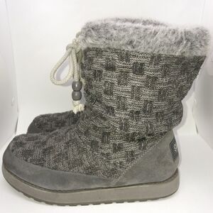 Skechers Australia Keepsakes Meadow Winter‎ Boots Women's Size 6.5 Grey